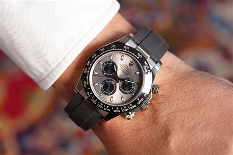 rolex daytona oysterflex oro bianco|Rolex Cosmograph Daytona 126519LN.